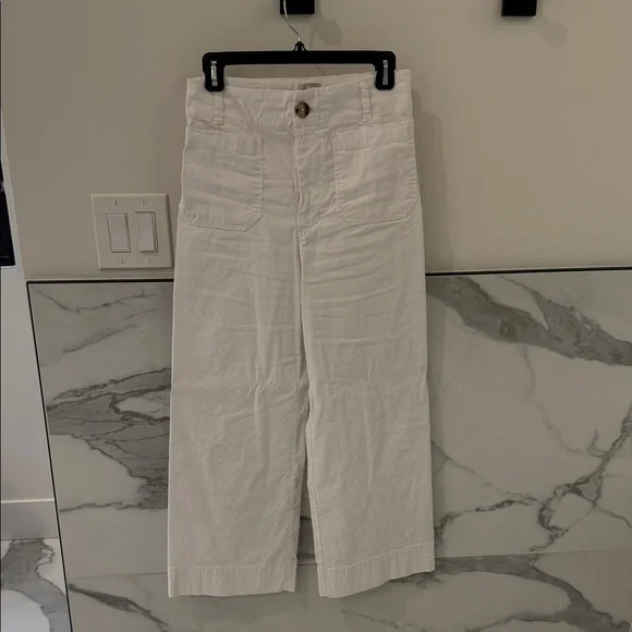 Maeve Cream Wide Leg Pants the Collette - Picture 1 of 3